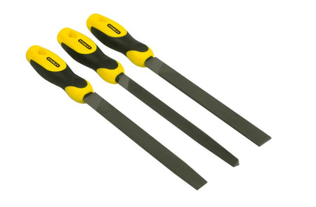 LIMES MI-DOUCES 200MM - 3 PIECES STANLEY 0-22-464 - Photo 1