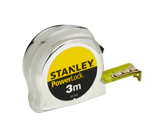 RUBAN DE MESURE POWERLOCK 3 M X 19 MM STANLEY 0-33-522 - Photo 1