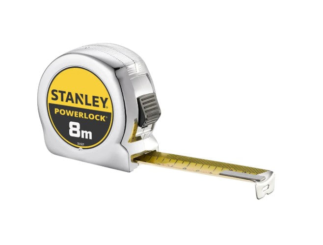 RUBAN DE MESURE POWERLOCK 8 M X 25 MM STANLEY 0-33-527 - Photo 1