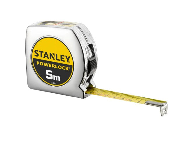 RUBAN DE MESURE POWELOCK LECTURE DIRECTE 5 M X 19 MM STANLEY 0-33-932 - Photo 1