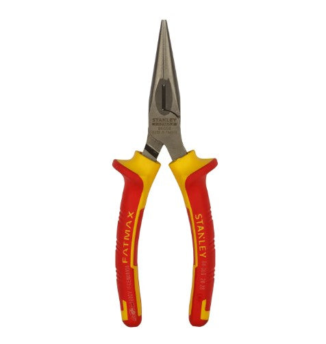 PINCE A BECS 1/2 RONDS LONGS 160 MM ISOLEE 1000V STANLEY 0-84-006 - Photo 1