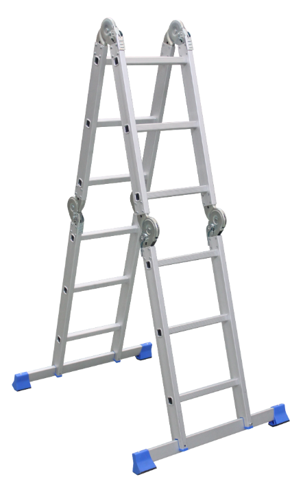 ÉCHELLE ARTICULÉE ARTIPLI 4 X 3 ÉCHELONS AVEC PLATEAU