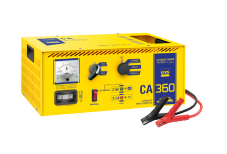 CHARGEUR DE BATTERIE AUTO CA360  12/24V - Photo 1
