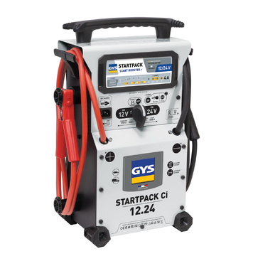 DÉMARREUR AUTONOME AVEC CHARGEUR INTÉGRÉ STARTPACK 12V/24V