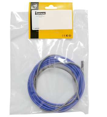 GAINE MÉTAL 3M POUR FIL ACIER Ø0,6/0,8 - BLEU