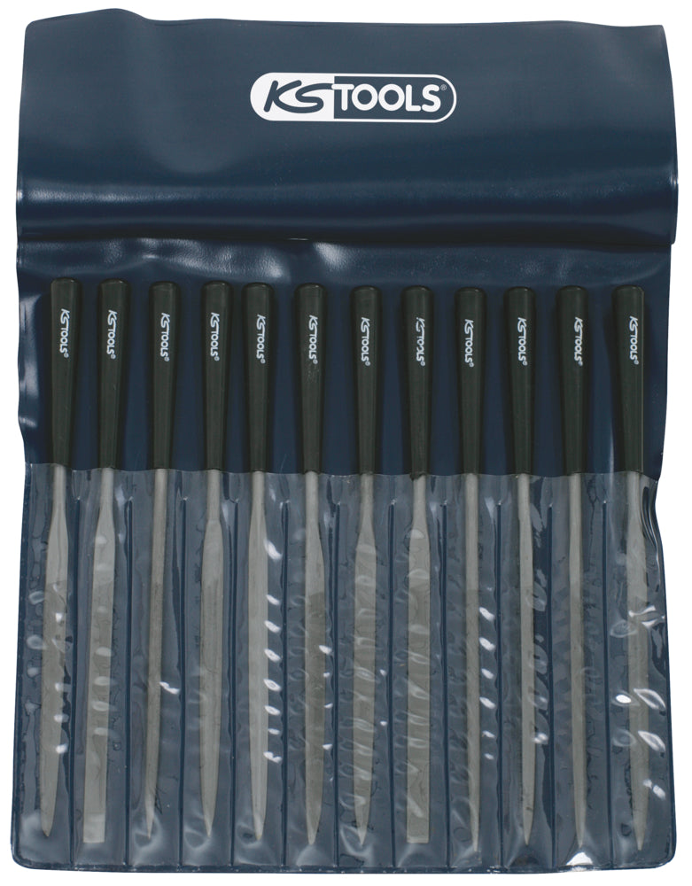 12 limes à aiguilles, L.145mm