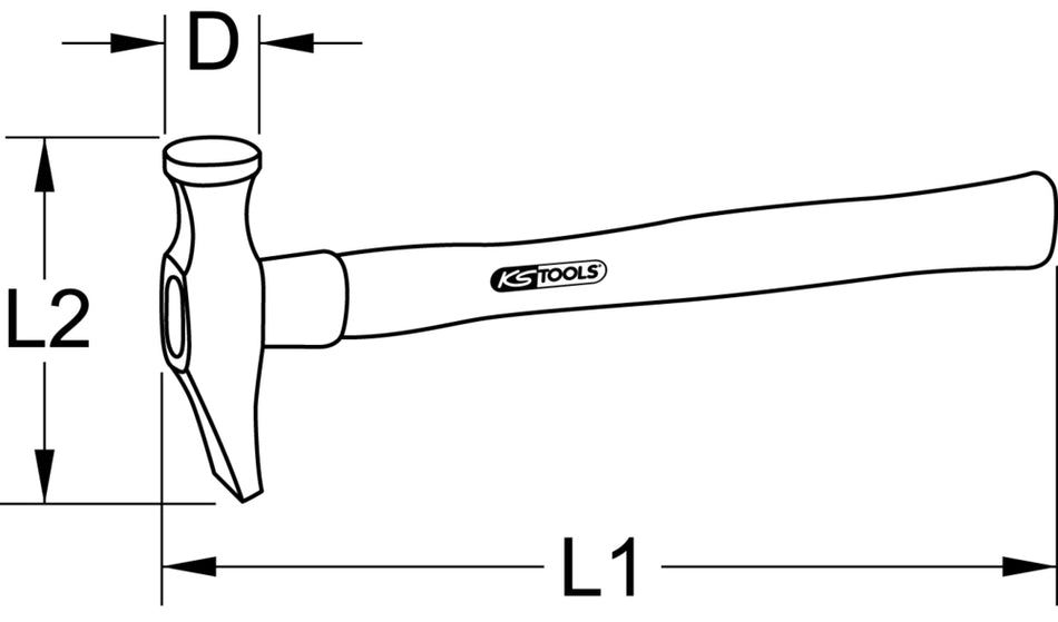 Marteau à garnir, 400g