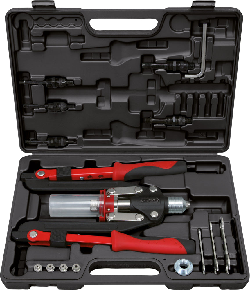 Coffret pince rivets + écrous