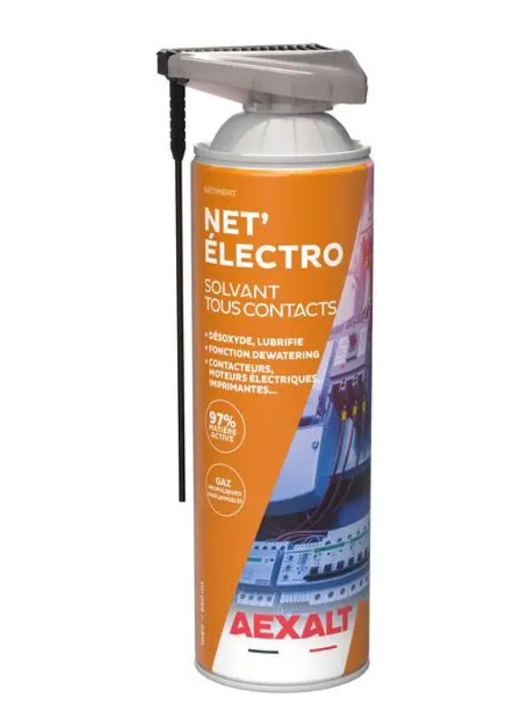 NET'ÉLECTRO SOLVANT TOUS CONTACTS - 650 ML