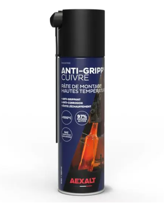 ANTIGRIPP'CUIVRE LUBRIFIANT CUIVRE - 400 ML