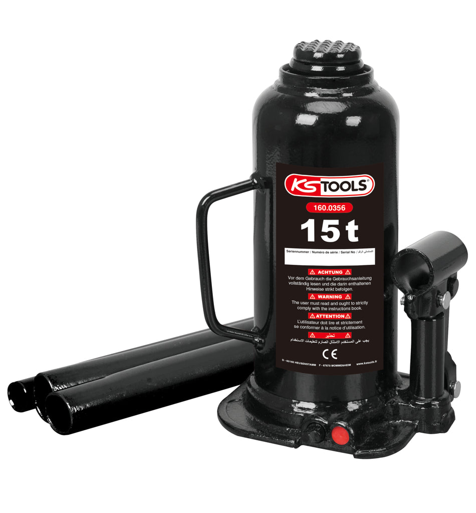 Cric bouteille hydraulique 15T