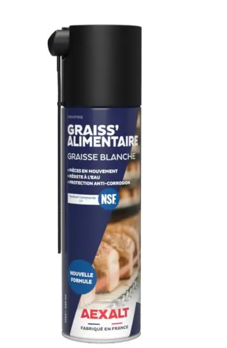 GRAISS'ALIMENTAIRE BLANCHE CONTACT ALIMENTAIRE - 650ML
