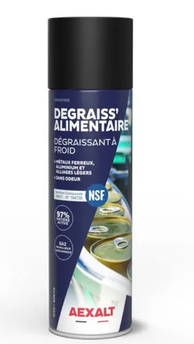 DÉGRAISS'ALIMENTAIRE DÉGRAISSANT À FROID DE SURFACES - 650ML