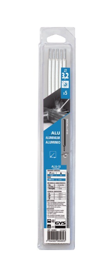 ÉLECTRODES ALU E4043 Ø3.2MM BLISTER DE 5