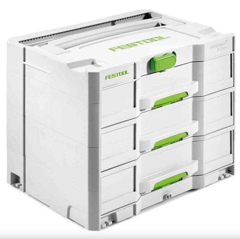 COFFRET DE RANGEMENT SORTAINER SYS 4 TL-SORT 3 TIROIRS FESTOOL 200119 - Photo 1