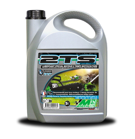 HUILE 2 TEMPS SYNTHESE 2TS MOTOCULTURE 5L - Photo 1