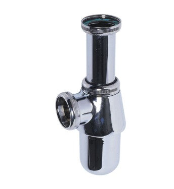 SIPHON DE LAVABO EN LAITON CHROMÉ - Ø 32 MM