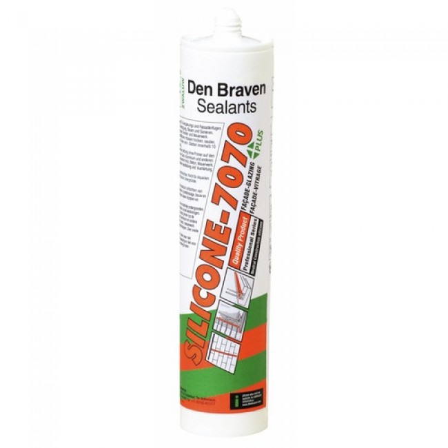 SILICONE 7070 P 310ML RAL 8019 BRONZE