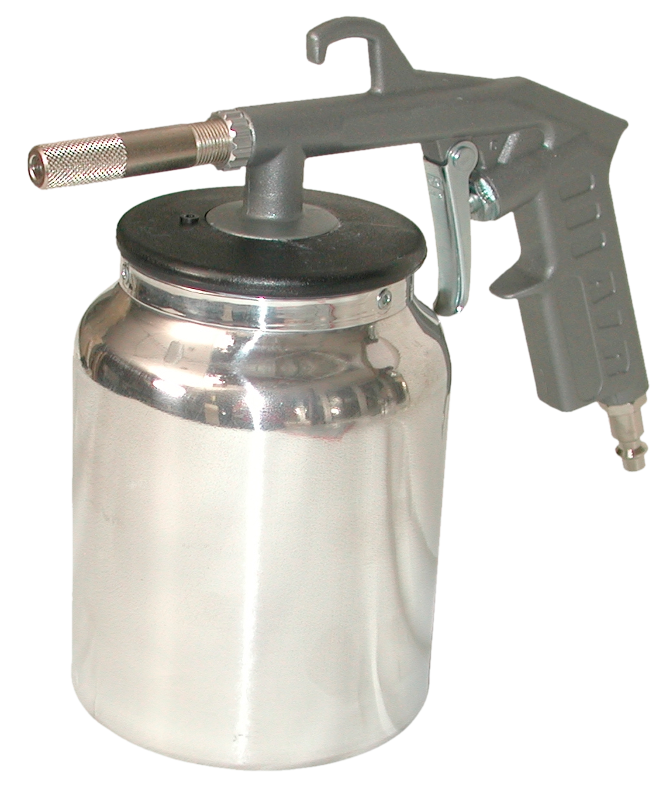 PISTOLET DE SABLAGE A GODET