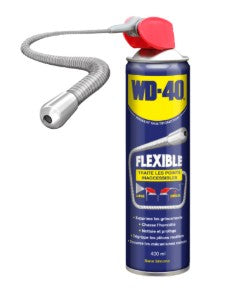 DÉGRIPPANT WD40 AVEC FLEXIBLE 18 CM - 400 ML