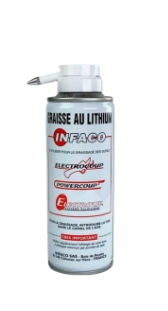 BOMBE DE GRAISSE INFACO AU LITHIUM 200 ML