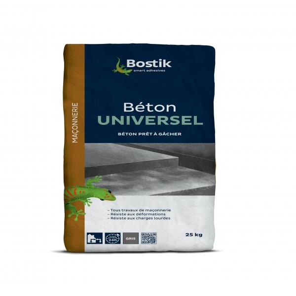 BETON UNIVERSEL GRIS SAC 25 KG