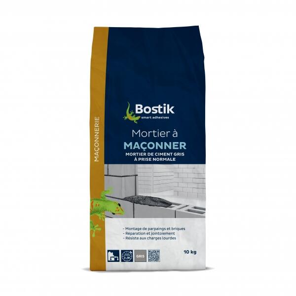 MORTIER À MAÇONNER SAC PAPIER 10 KG