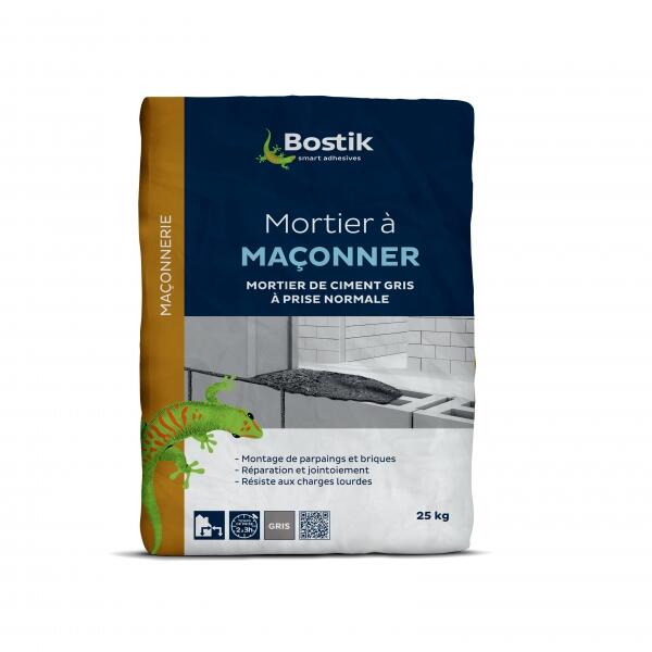 MORTIER À MAÇONNER SAC PAPIER 25 KG