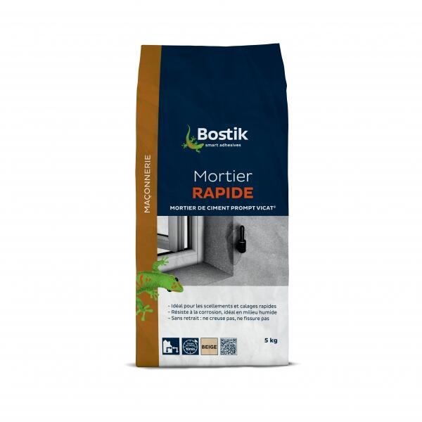 MORTIER RAPIDE BEIGE 5KG