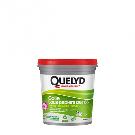 COLLE TOUS PAPIERS PEINTS AV INDICATEUR 1KG