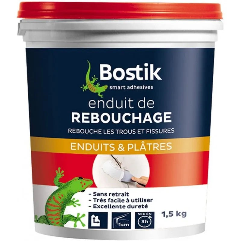 ENDUIT DE REBOUCHAGE PÂTE 1,5KG