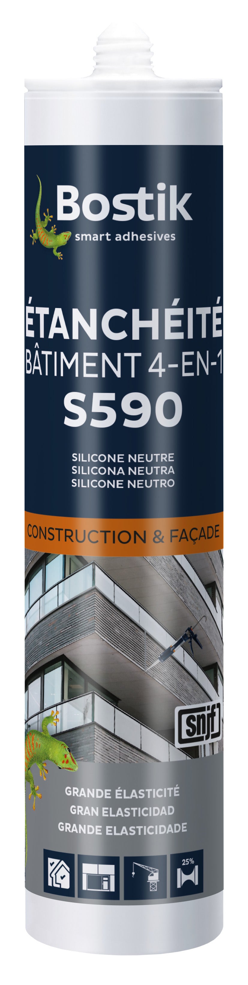 MASTIC S590 ETANCHEITE BATIMENT ETANCHEITE 4EN1 TR