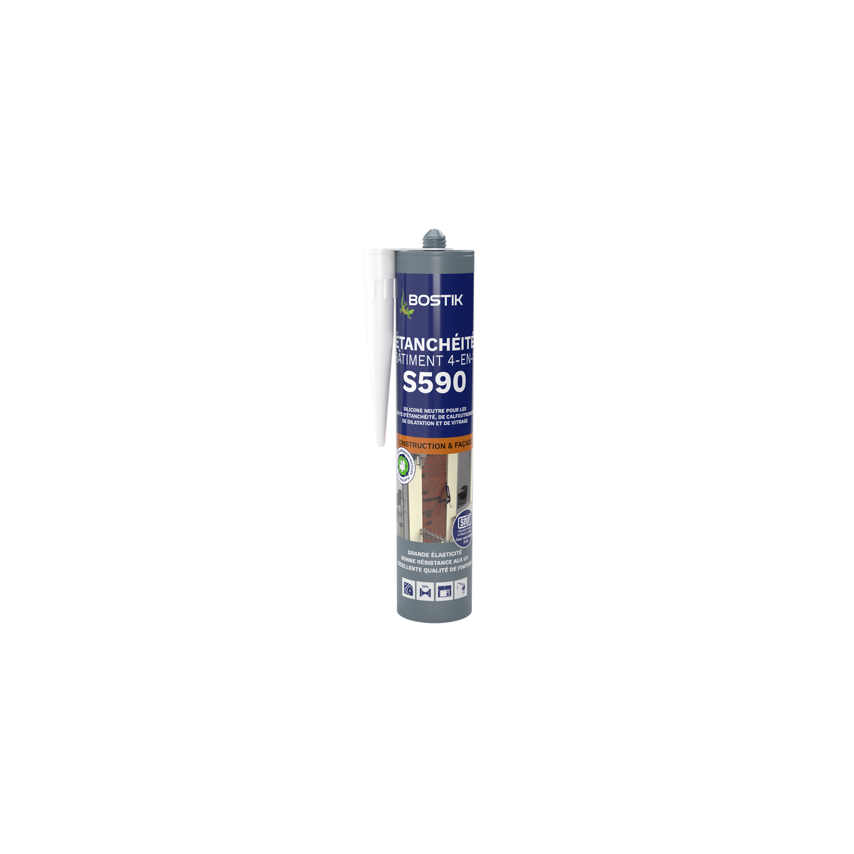BOSTIK S590 GRIS ANTHRACITE 7016 300ML - Photo 1