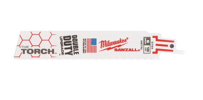 LAME MÉTAL SCIE SABRE HEAVY DUTY - 230 MM -X 5 PCS