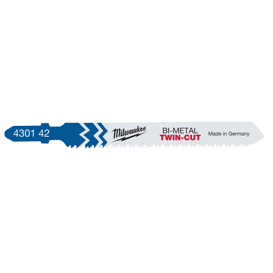 LAMES DE SCIES SAUTEUSES BOIS ET PLASTIQUE TWIN CU