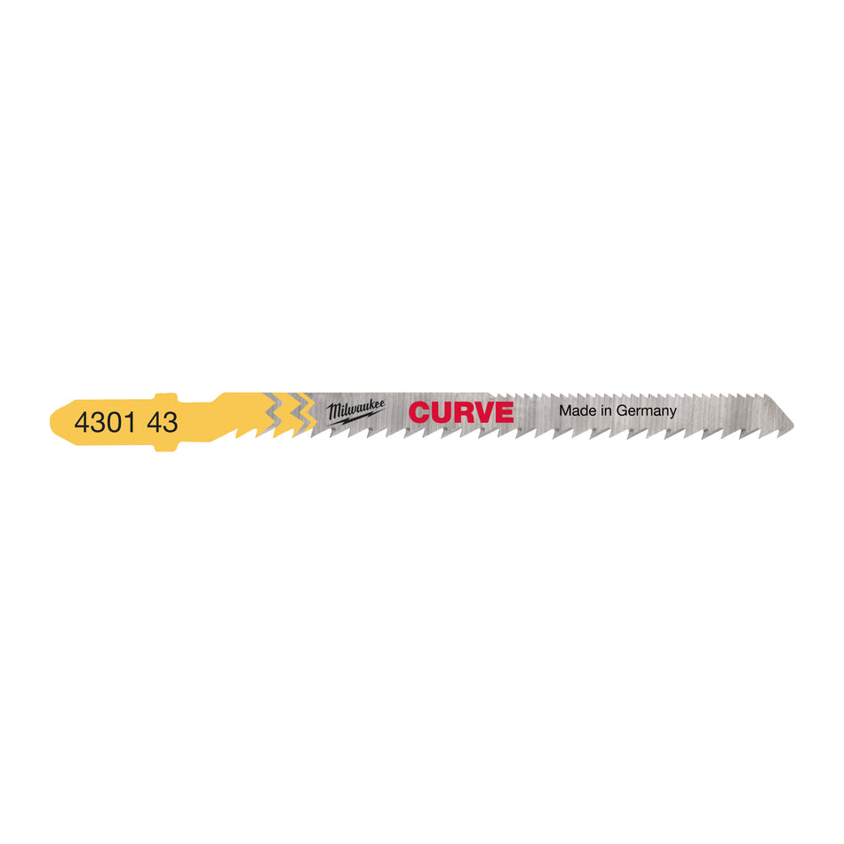 LAMES DE SCIES SAUTEUSES BOIS/PLASTIQUE CURVE CUT