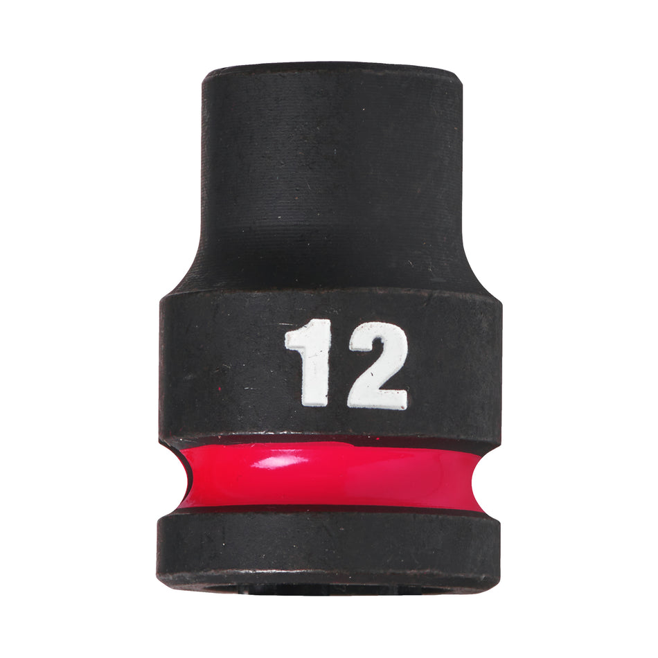DOUILLE SHOCKWAVE 1/2 HEX COURTE 12 MM