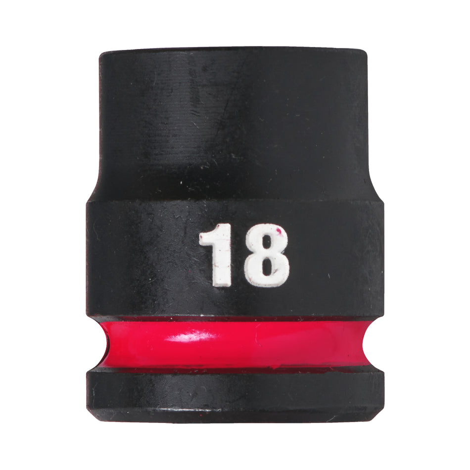 DOUILLE SHOCKWAVE 1/2 HEX COURTE 18 MM