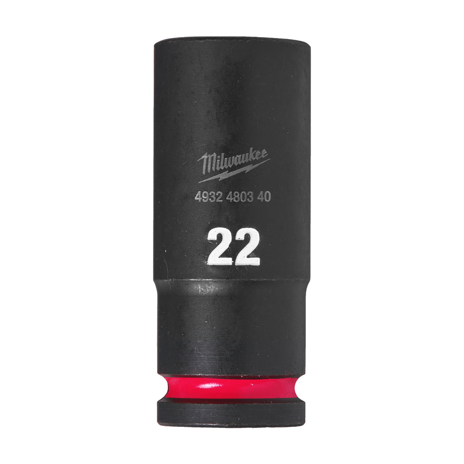 DOUILLE SHOCKWAVE 1/2 HEX LONGUE 22 MM
