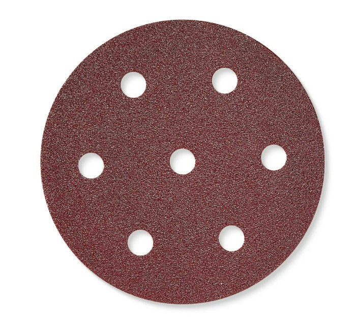ABRASIFS STF DIAMETRE 125 MM /8 GRAIN P60 RUBIN 10 PIECES FESTOOL 499102 - Photo 1