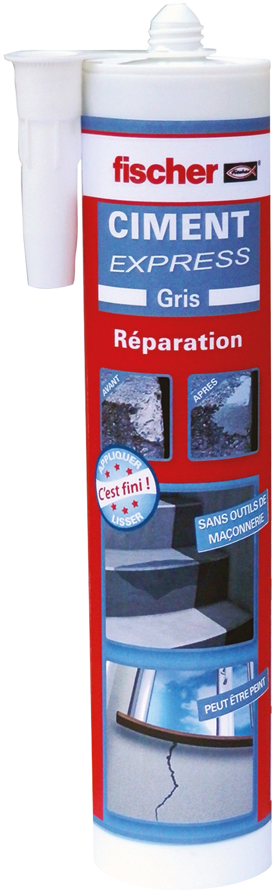 CARTOUCHE DE CIMENT EXPRESS TON GRIS