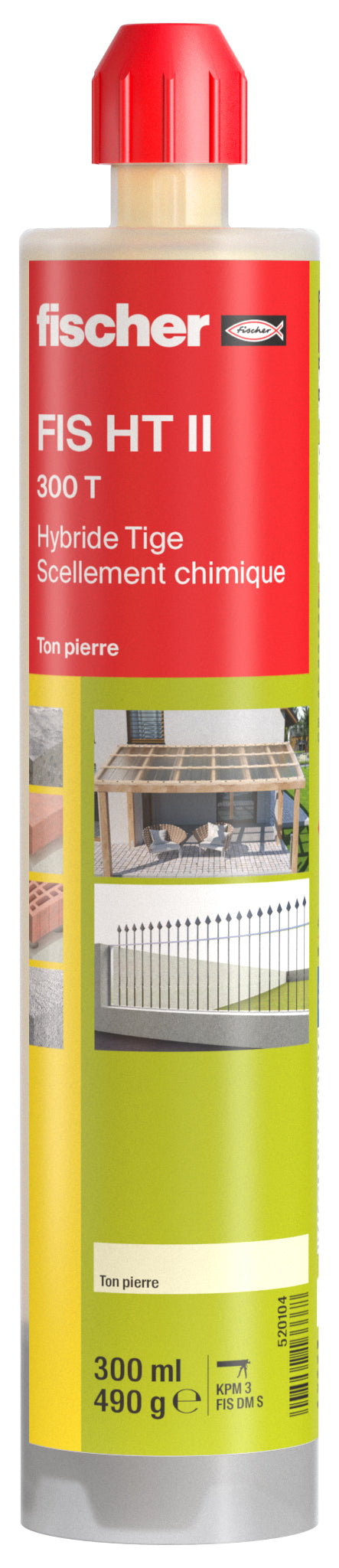 RESINE HYBRIDE FIS HT 300ML TON PIERRE