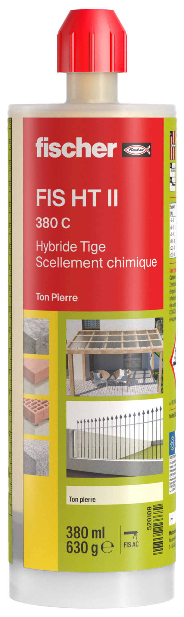 RESINE HYBRIDE FIS HT 380ML TON PIERRE