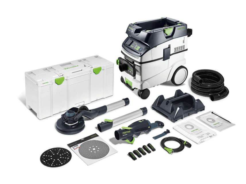 KIT PONCEUSE À BRAS ET ASPIRATEUR PLANEX