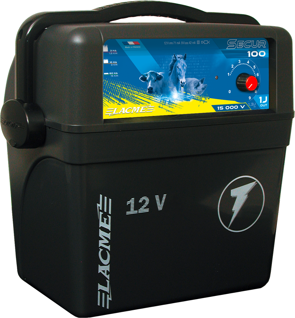 SECUR 100 ELECTRIFICATEUR AUTONOME ***