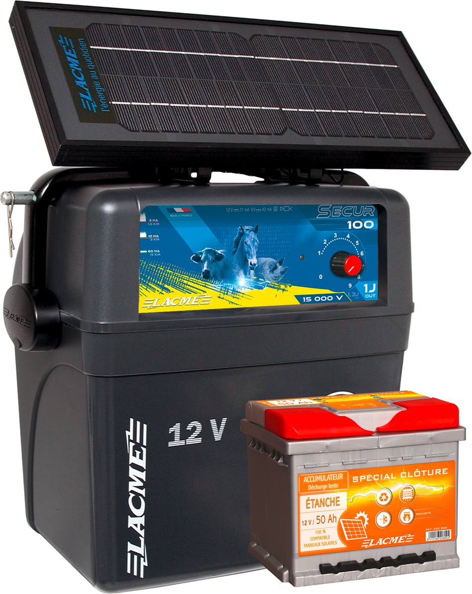 SECUR  ZENITH  AUTONOMIE TOTAL  50AH***