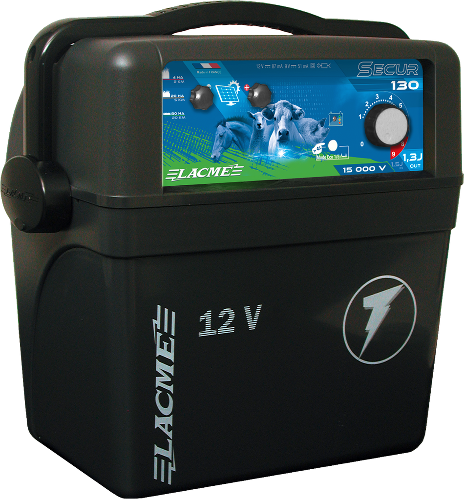 SECUR 130 ELCTRIFICATEUR AUTONOME PLUS ACCU ***