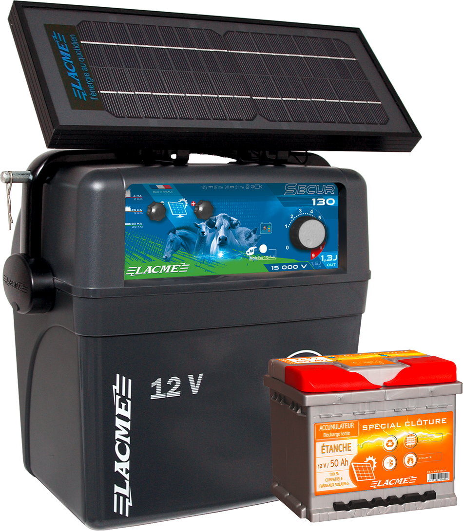 SECUR ZENITH 6W PLUS  ACCU 45Ah***