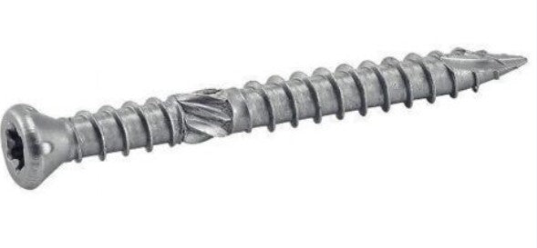 VIS TERRASSE TÊTE FRAISÉE INOX A2- 5X60 MM- 400 PC
