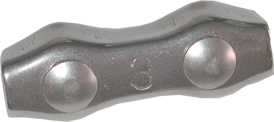 BLISTER 5 ATTACHES FIL EN INOX   DIAM 3MM